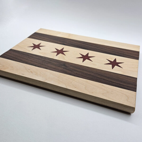 Salute to Chicago - Handmade Flag Design